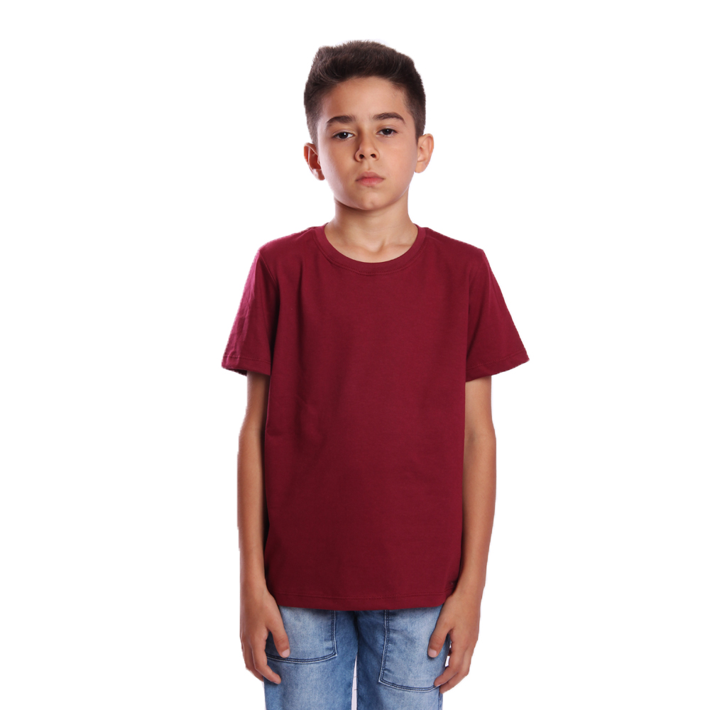 Camiseta Ox Lisa Básica Infantil Juvenil – OX Confecções